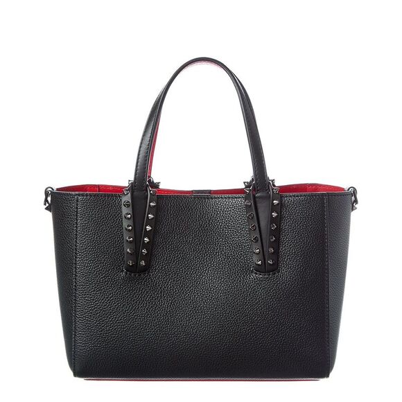 Christian Louboutin Cabata Leather Tote, Black - Picture 2 of 4